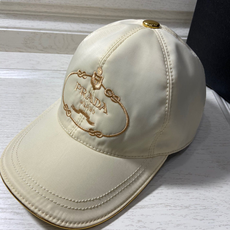 【PRADA公式 旗艦店】（プラダ)ベースボールキャップ-BRAND OFF