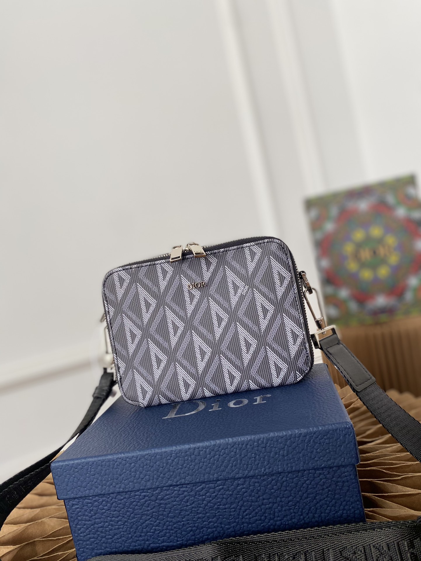 DIOR（ディオール）DIAMOND 小さな四角いバッグ-BRAND OFF