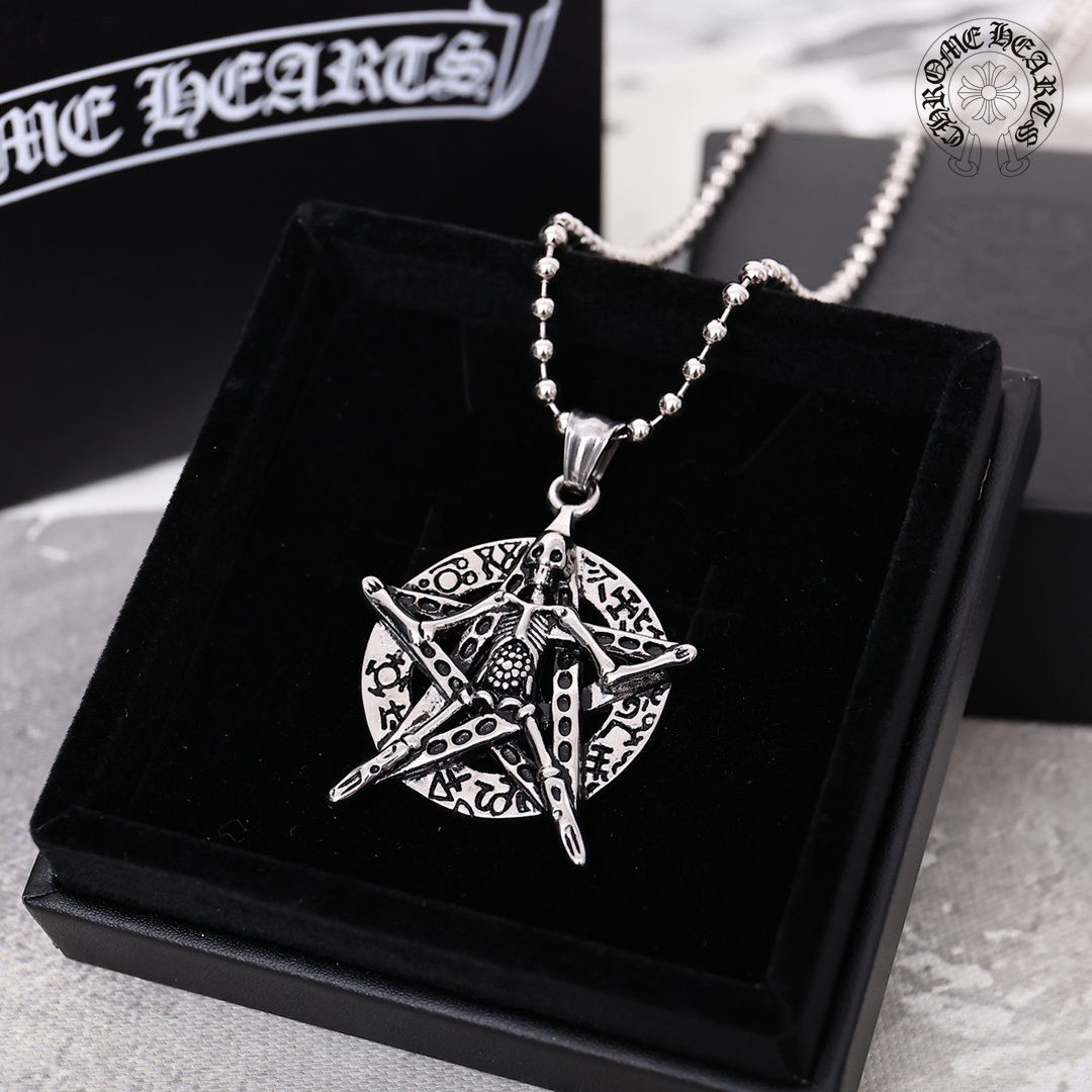 【CHROME HEARTS】ネックレス、新しいネックレス万能シンプルファッションオーナメント-BRAND OFF
