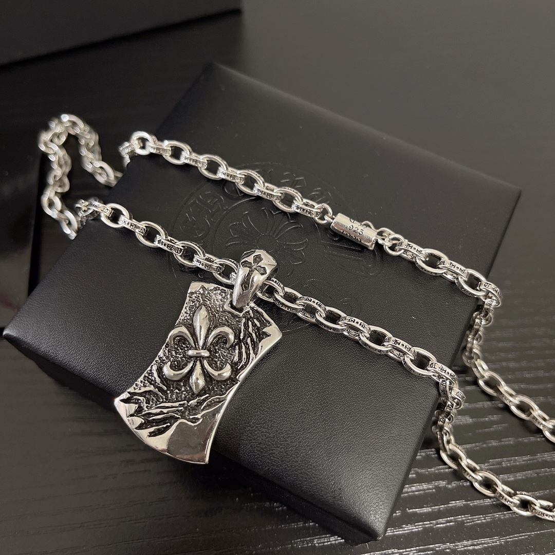 【Chrome Hearts】ネックレス、新しいネックレス万能シンプルファッションオーナメント-BRAND OFF