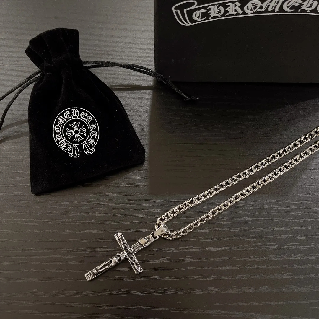 【CHROME HEARTS】ネックレス、新しいネックレス万能シンプルファッションオーナメント-BRAND OFF