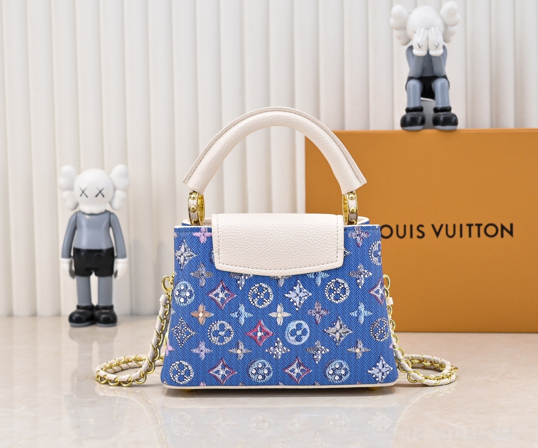 【LOUIS VUITTON旗艦店】ルイヴィトン CAPUCINES ハンドバッグ M12947-BRAND OFF