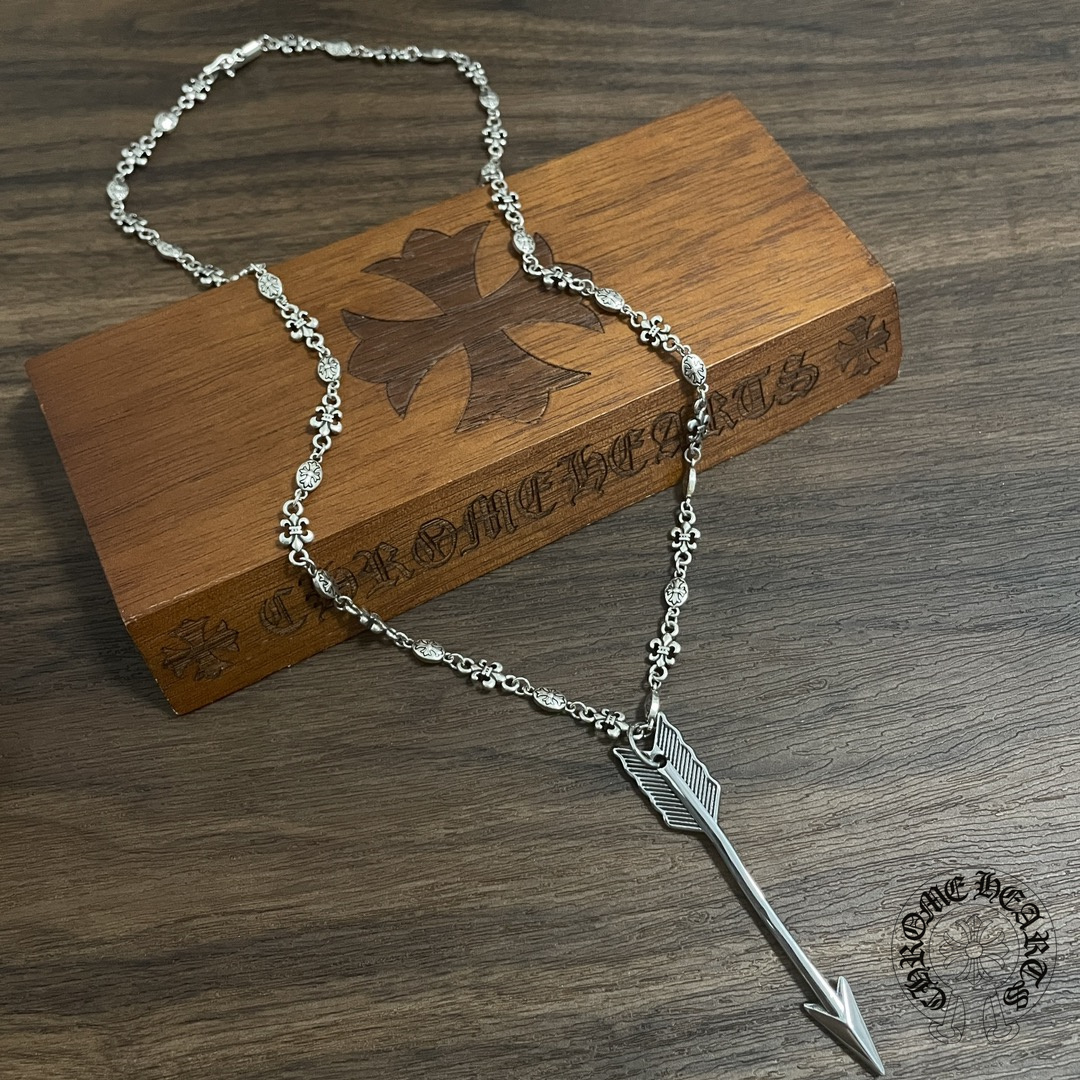 【Chrome Hearts】ネックレス、新しいネックレス万能シンプルファッションオーナメント-BRAND OFF