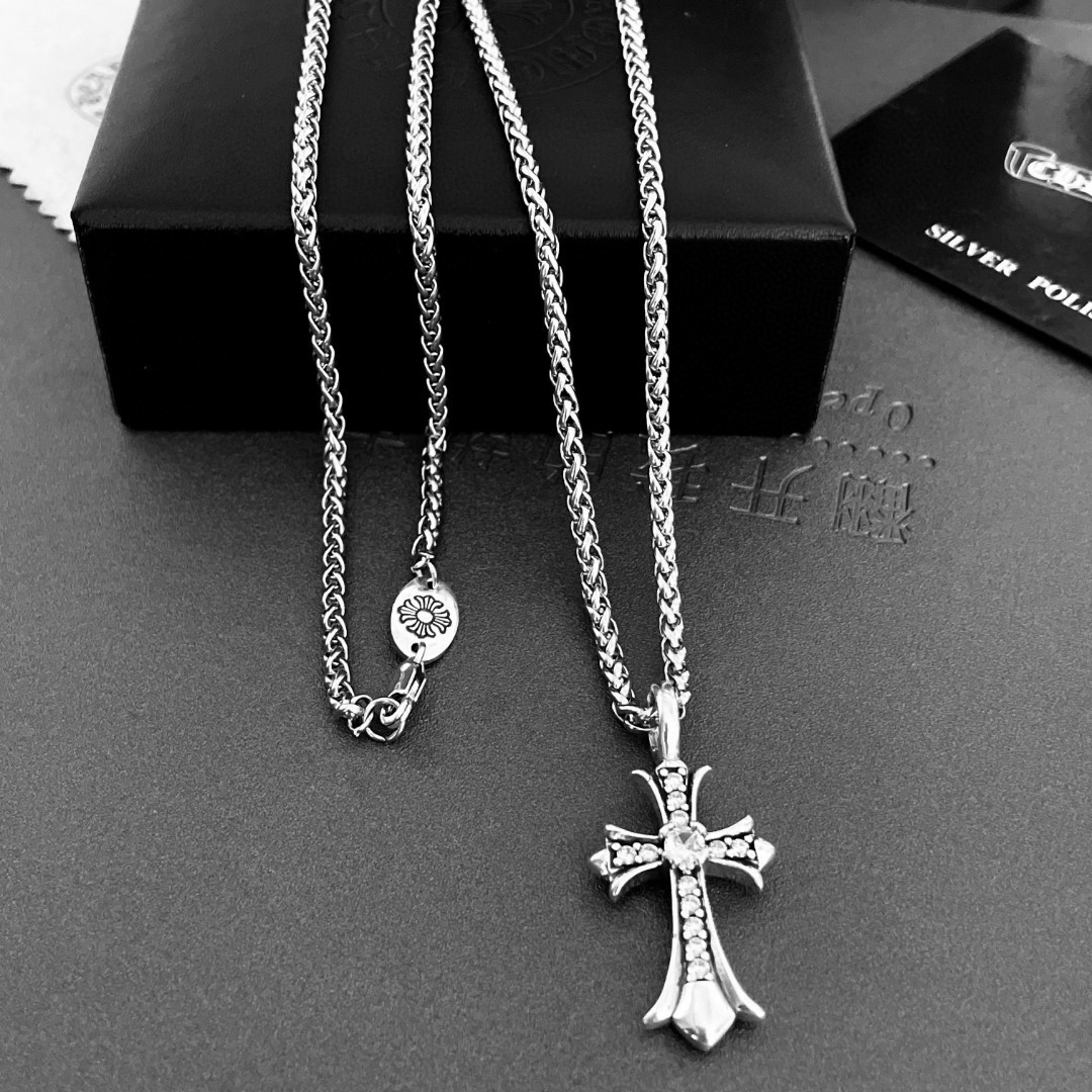 【Chrome Hearts】ネックレス、新しいネックレス万能シンプルファッションオーナメント-BRAND OFF