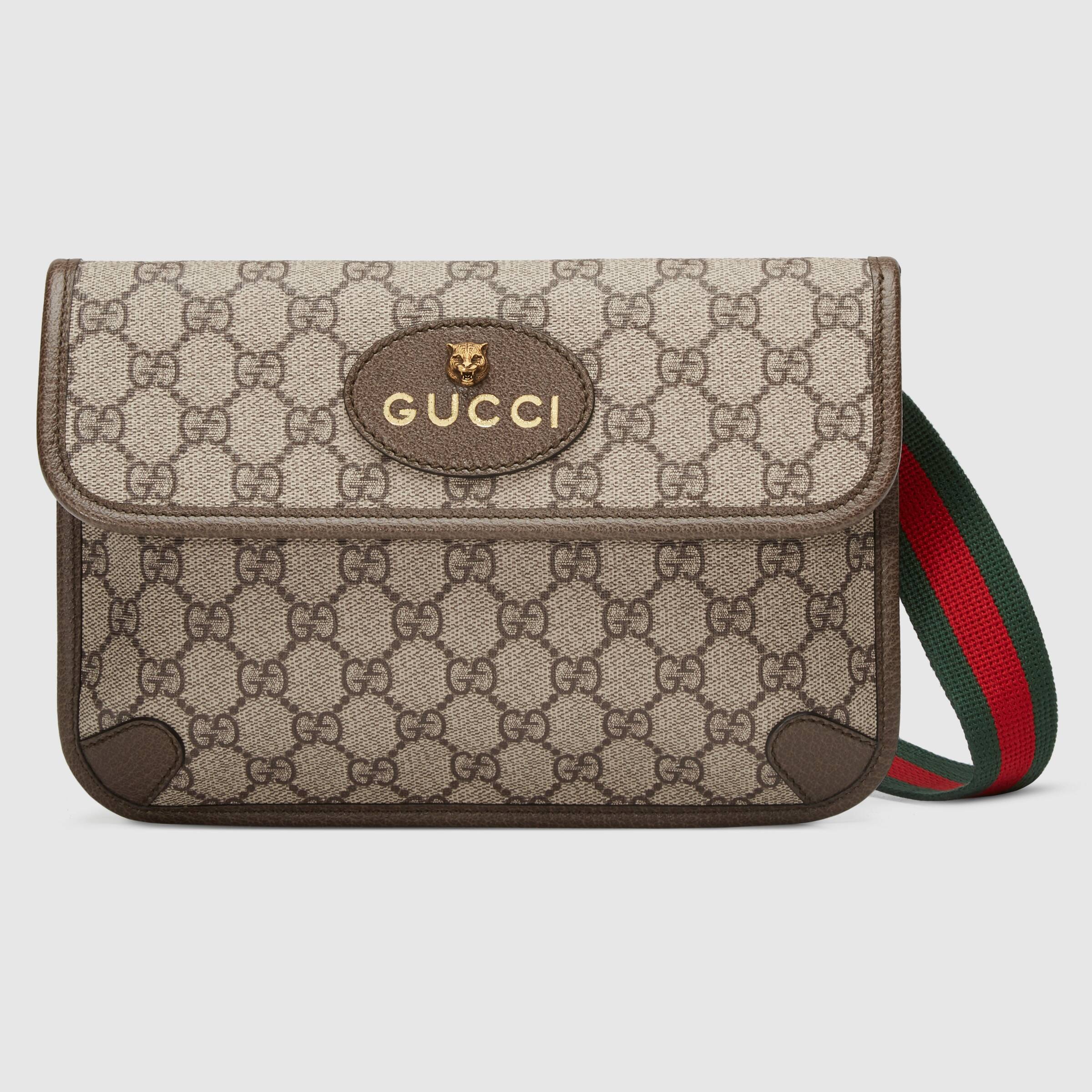 GUCCI〔ネオ ヴィンテージ〕GGスプリーム ベルトバッグ-BRAND OFF