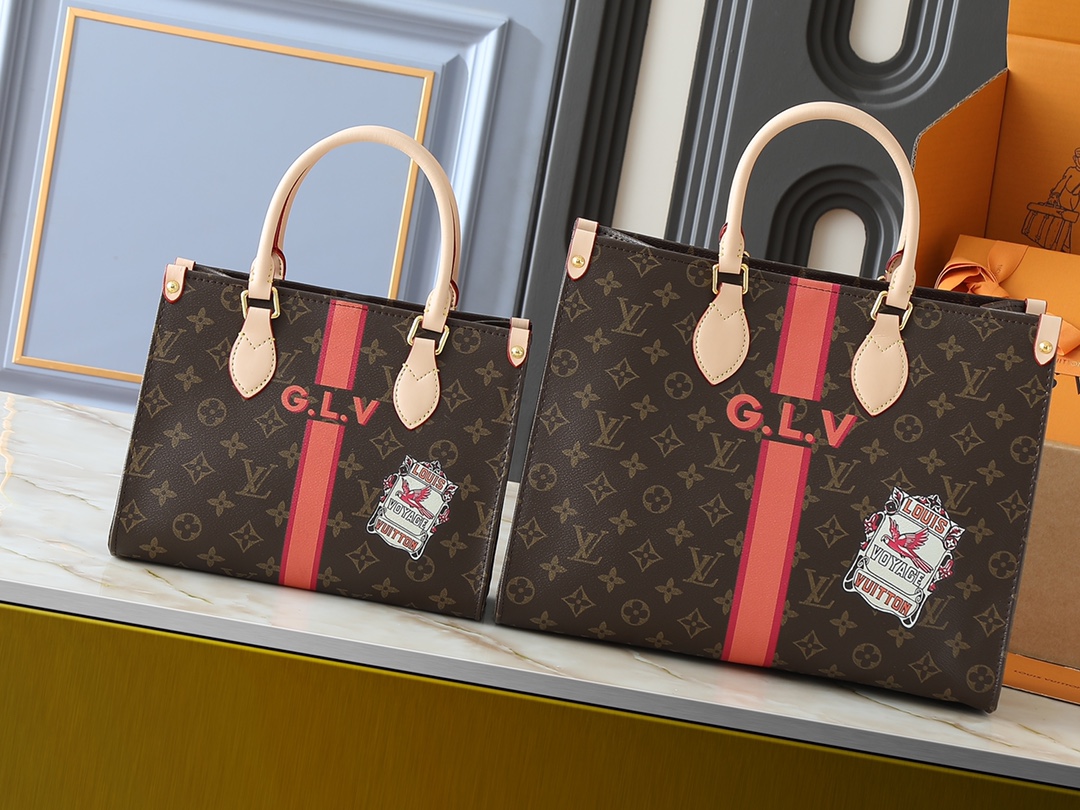 LOUIS VUITTON ルイヴィトン OnTheGo ハンドバッグ-BRAND OFF