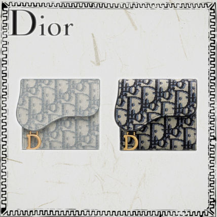 【DIOR】SADDLEサドルロータスウォレット☆レザーミニ【財布】-BRAND OFF
