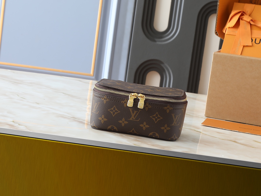 LOUIS VUITTON ルイヴィトン M43688 収納ボックス 化粧ポーチ-BRAND OFF