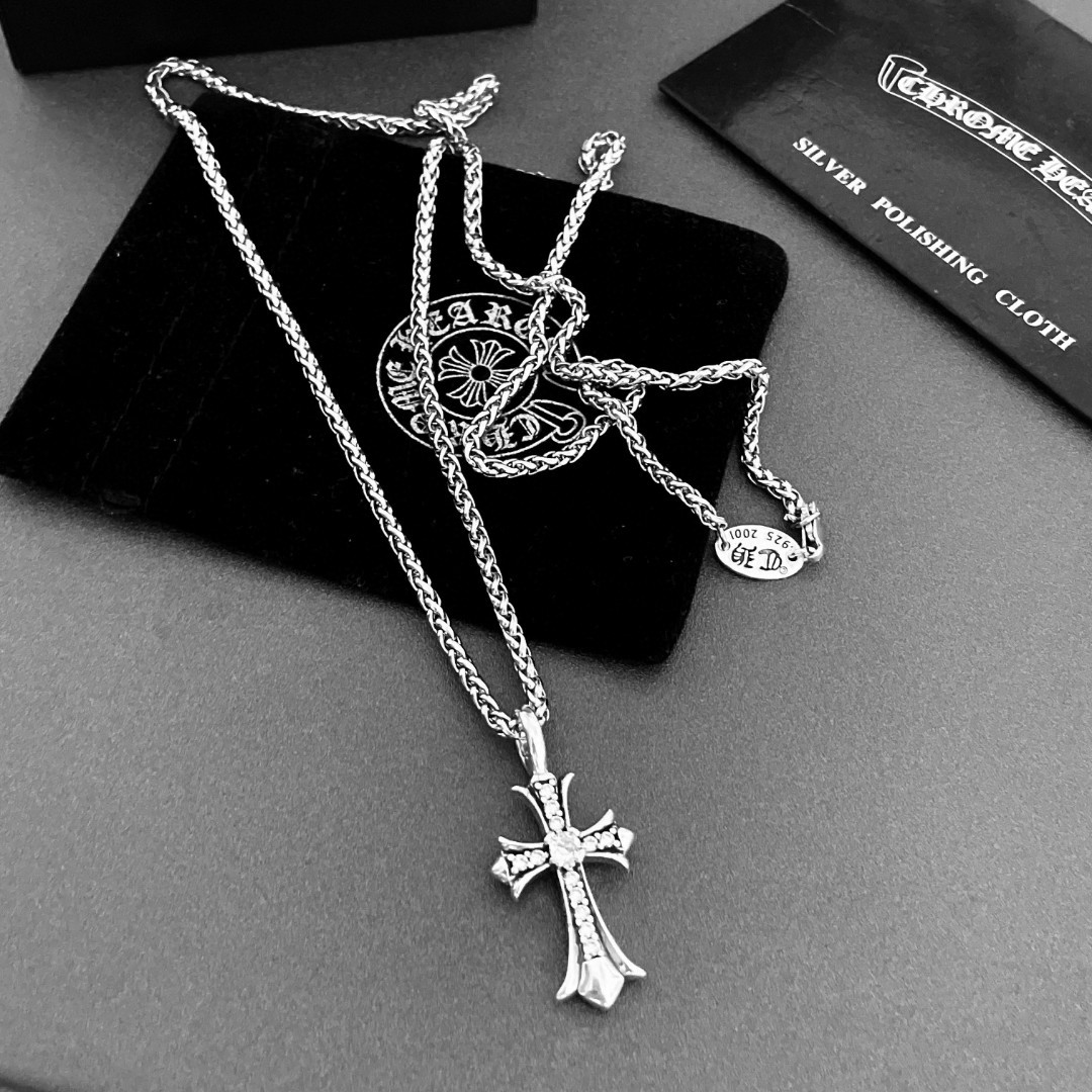 【2026】【CHROME HEARTS】ネックレス、新しいネックレス万能シンプルファッションオーナメント-BRAND OFF