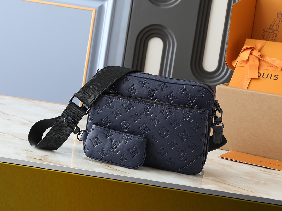 LOUIS VUITTON ルイヴィトン Trio メッセンジャーバッグ M14785-BRAND OFF