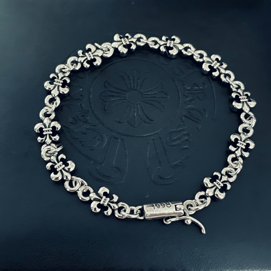 【 CHROME HEARTS 】ブレスレット、ファッションシンプルなスタイル-BRAND OFF
