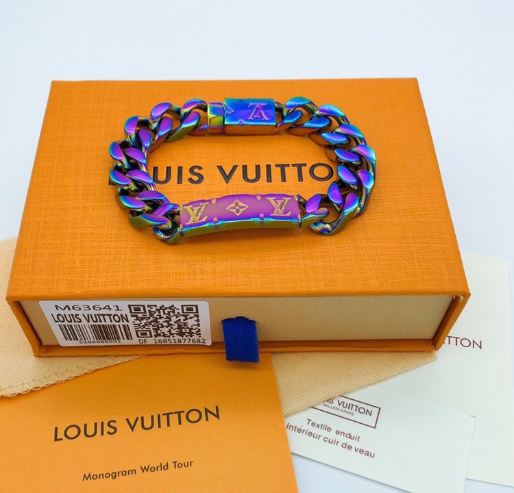 【2026】LV Louis Vuitton（ルイヴィトン） LV ブレスレット 6 カラー 21cm-BRAND OFF