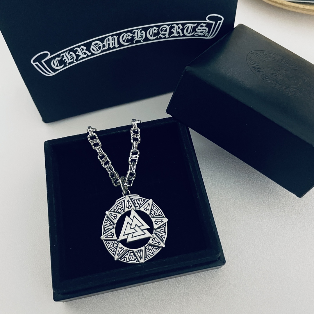 【CHROME HEARTS 】ネックレス、新しいネックレス万能シンプルファッションオーナメント-BRAND OFF