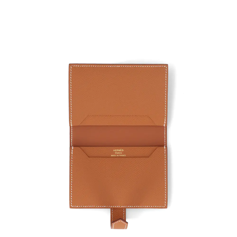 HERMES エルメス ベアン カードケース ブラック-BRAND OFF