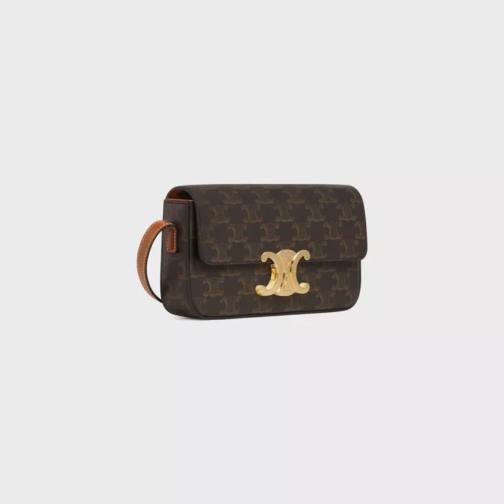 トリオンフ ショルダーバッグ / トリオンフキャンバス &AMP; カーフスキン-BRAND OFF