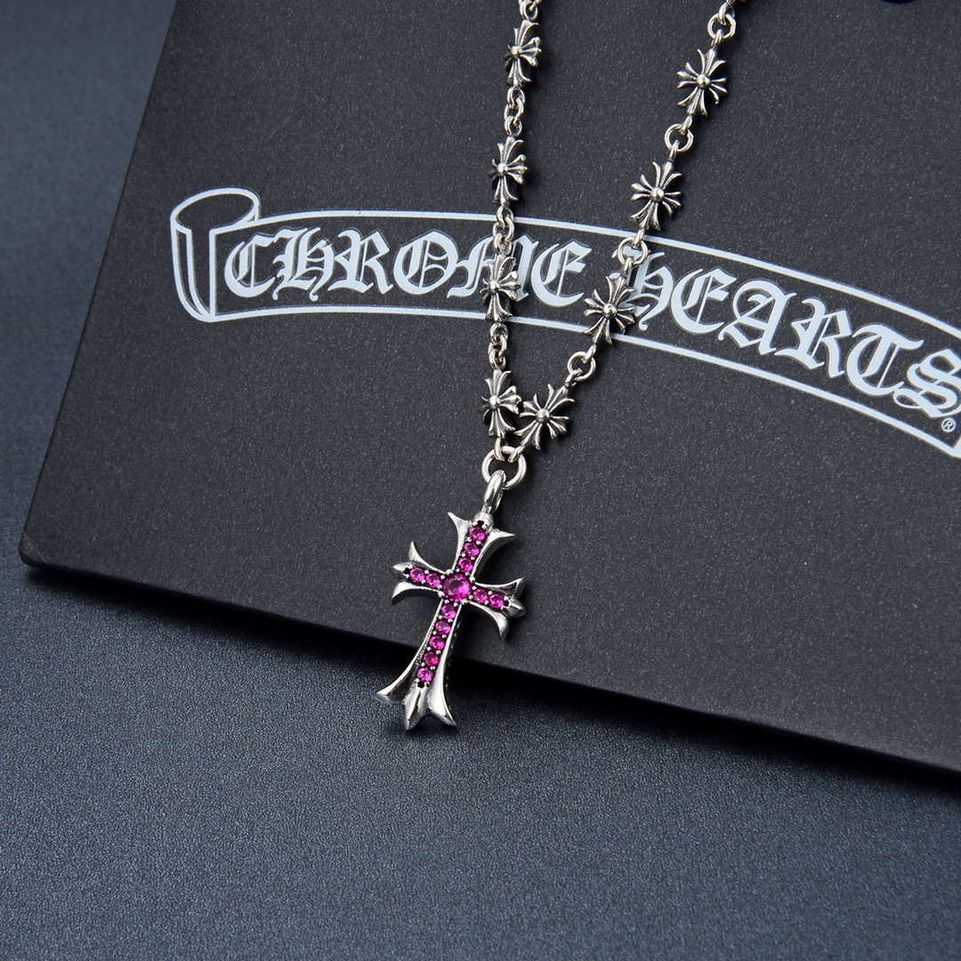 【CHROME HEARTS】ネックレス、新しいネックレス万能シンプルファッションオーナメント-BRAND OFF