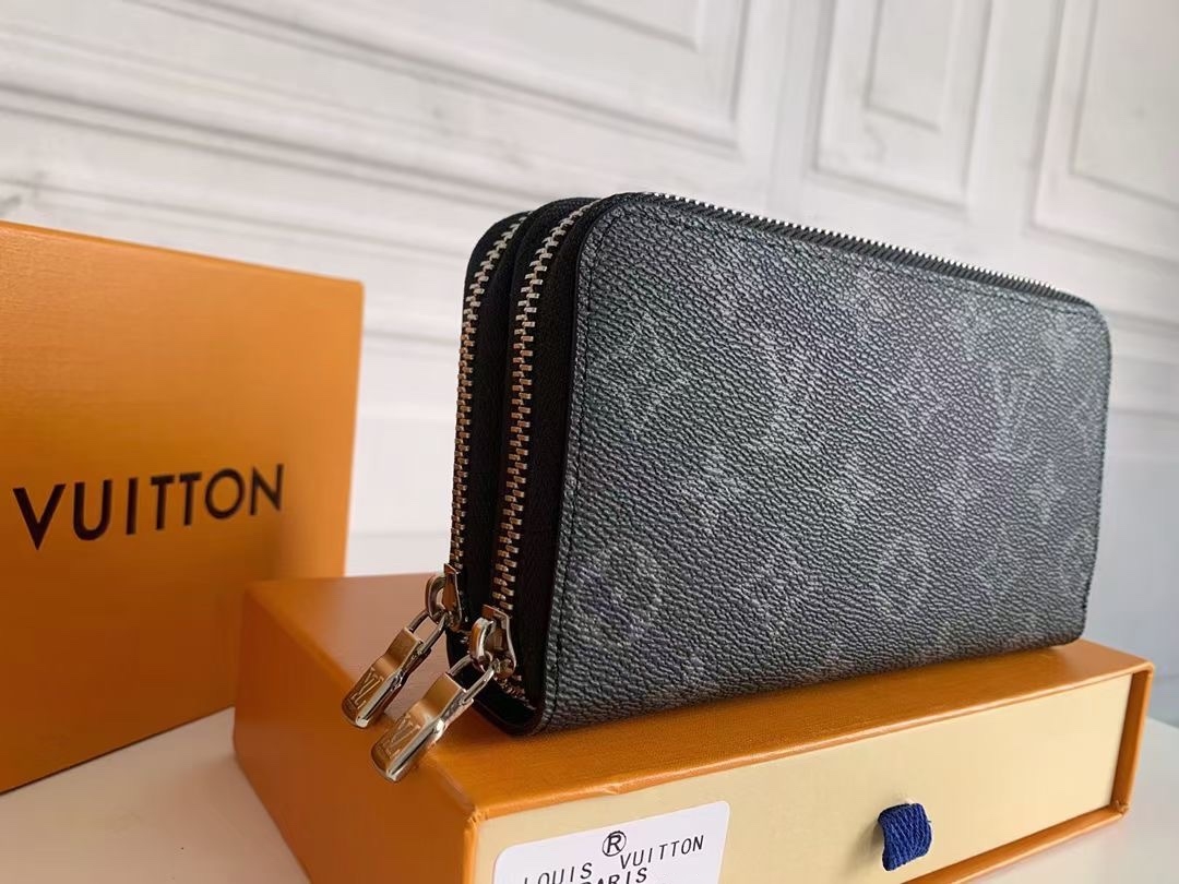 LOUIS VUITTON（ルイヴィトン）二重ファスナー 財布 19x10x4CM-BRAND OFF