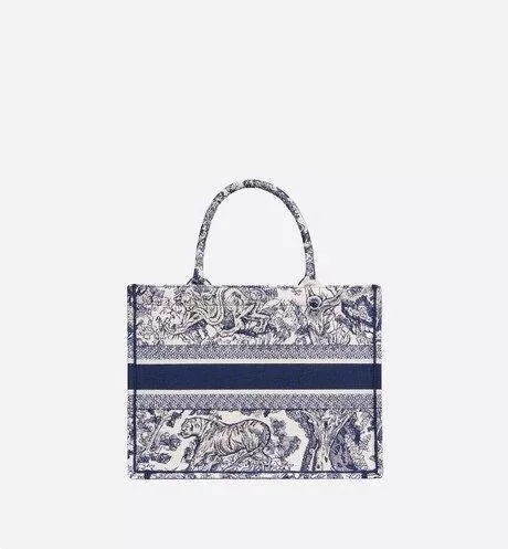 DIOR トワル ドゥ ジュイ スモールトートバッグ 36.5*28*16CM-BRAND OFF