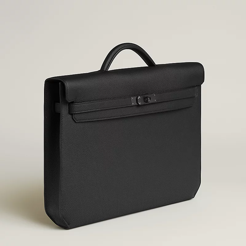 HERMES ケリーデペッシュ 36 モノクロ ビジネスバッグ-BRAND OFF