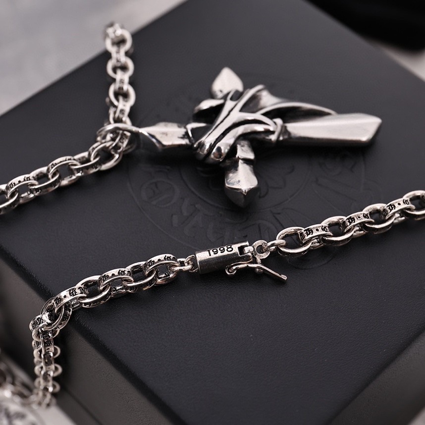 【Chrome Hearts】ネックレス、新しいネックレス万能シンプルファッションオーナメント-BRAND OFF