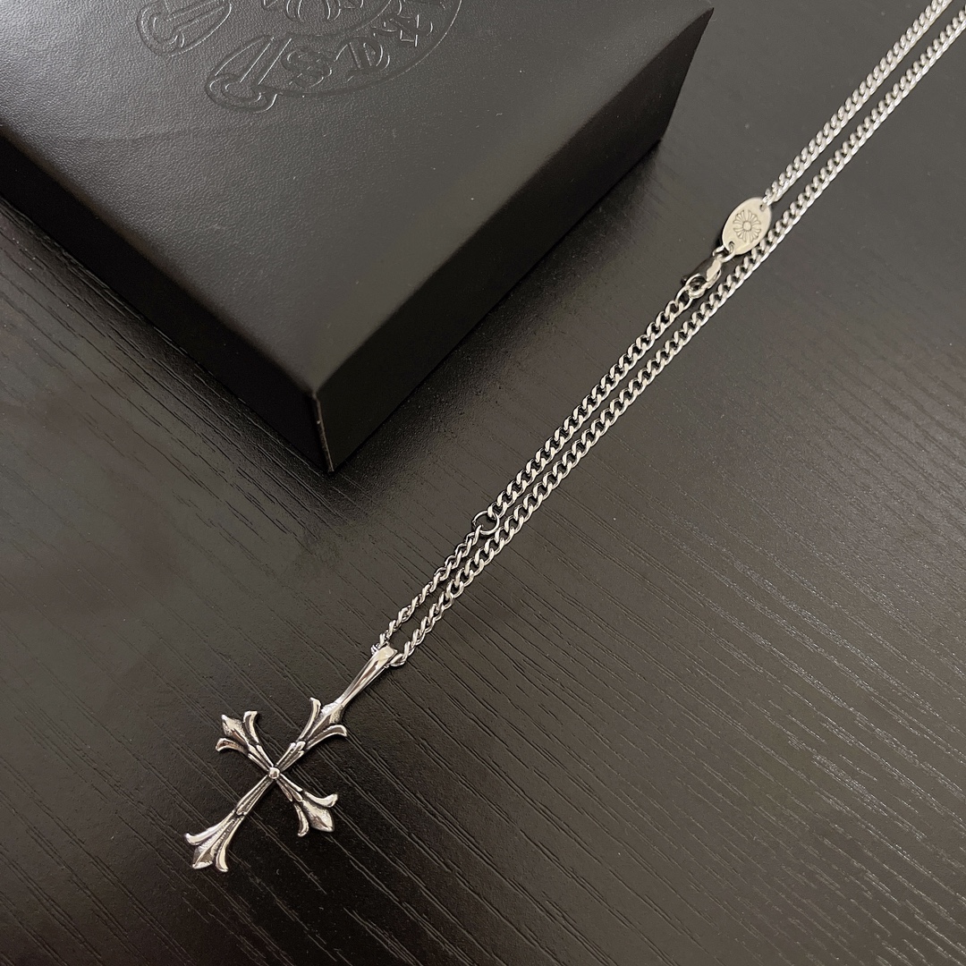 【Chrome Hearts】ネックレス、新しいネックレス万能シンプルファッションオーナメント-BRAND OFF