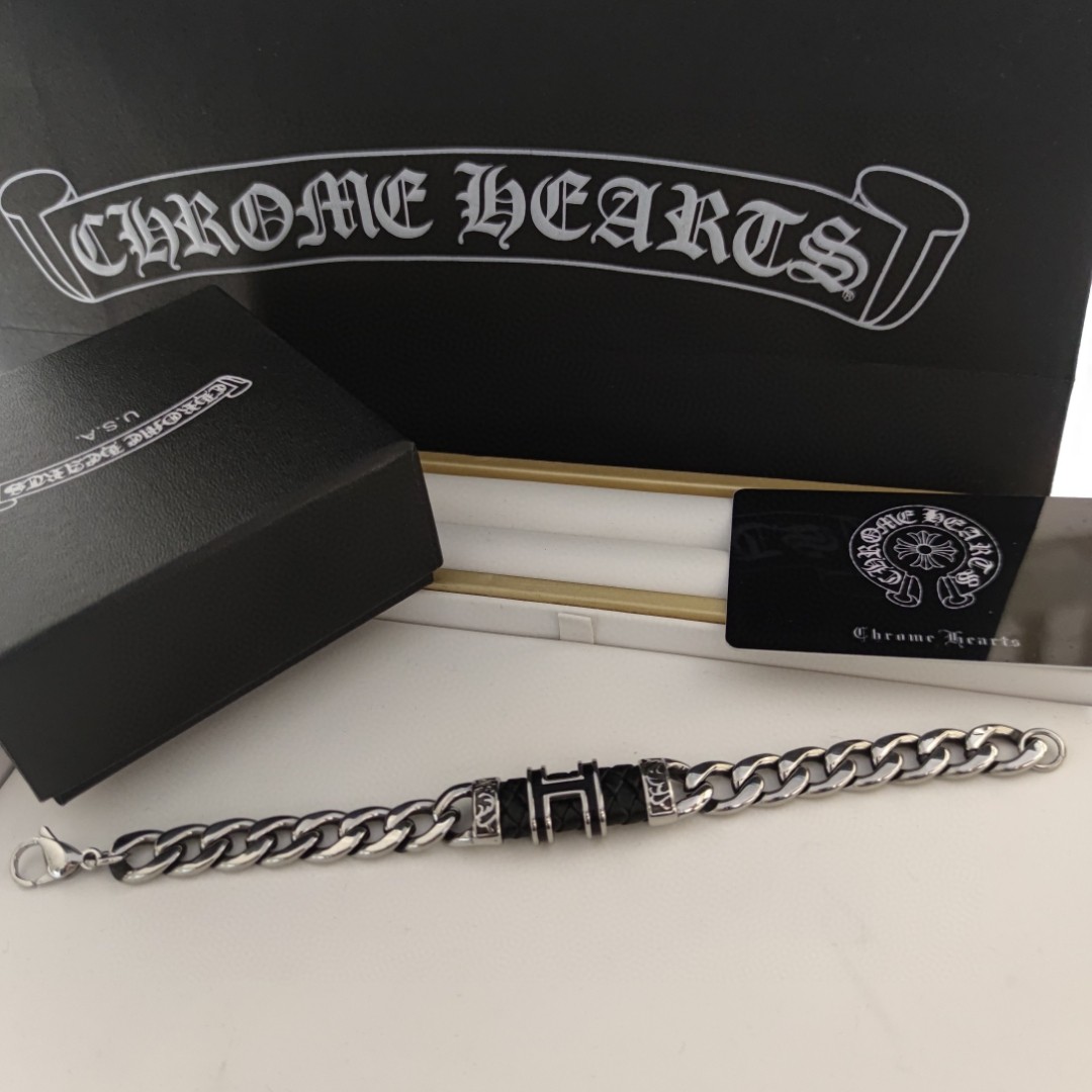 【CHROME HEARTS】ブレスレット、ファッションシンプルなスタイル-BRAND OFF