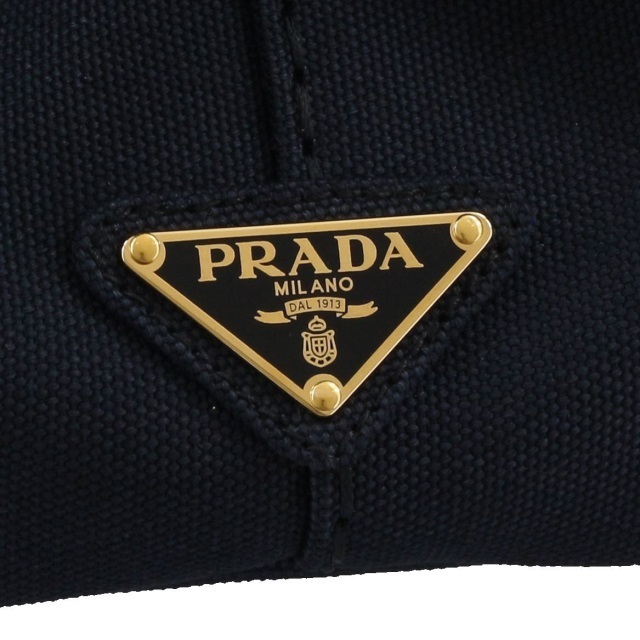 PRADA コットンキャンバス 2WAYトートバッグ-BRAND OFF