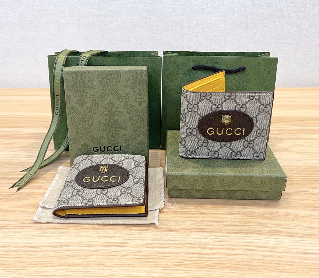 GUCCI(グッチ) ネオ ヴィンテージ GGスプリーム ウォレット-BRAND OFF