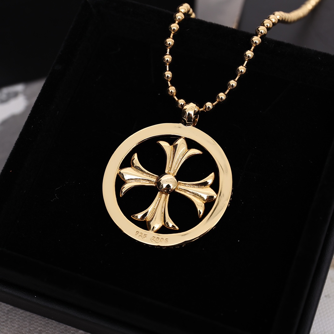 【Chrome Hearts】ネックレス、新しいネックレス万能シンプルファッションオーナメント-BRAND OFF