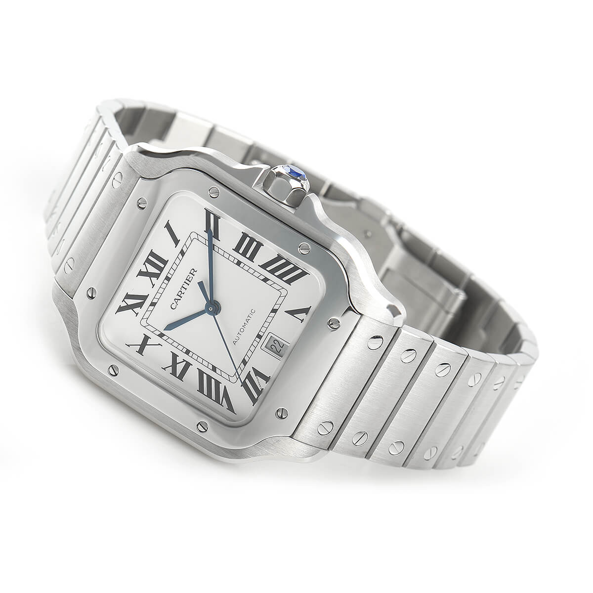大人メンズ必須★CARTIER★サントス ドゥ クロノグラフ ウォッチ-BRAND OFF
