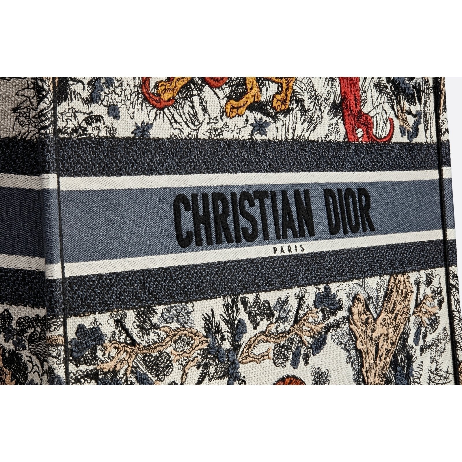 【DIOR】入手困難！セレブ芸能人御用達?ロゴ アニマル 刺繍 バッグ トート 選べる4色-BRAND OFF
