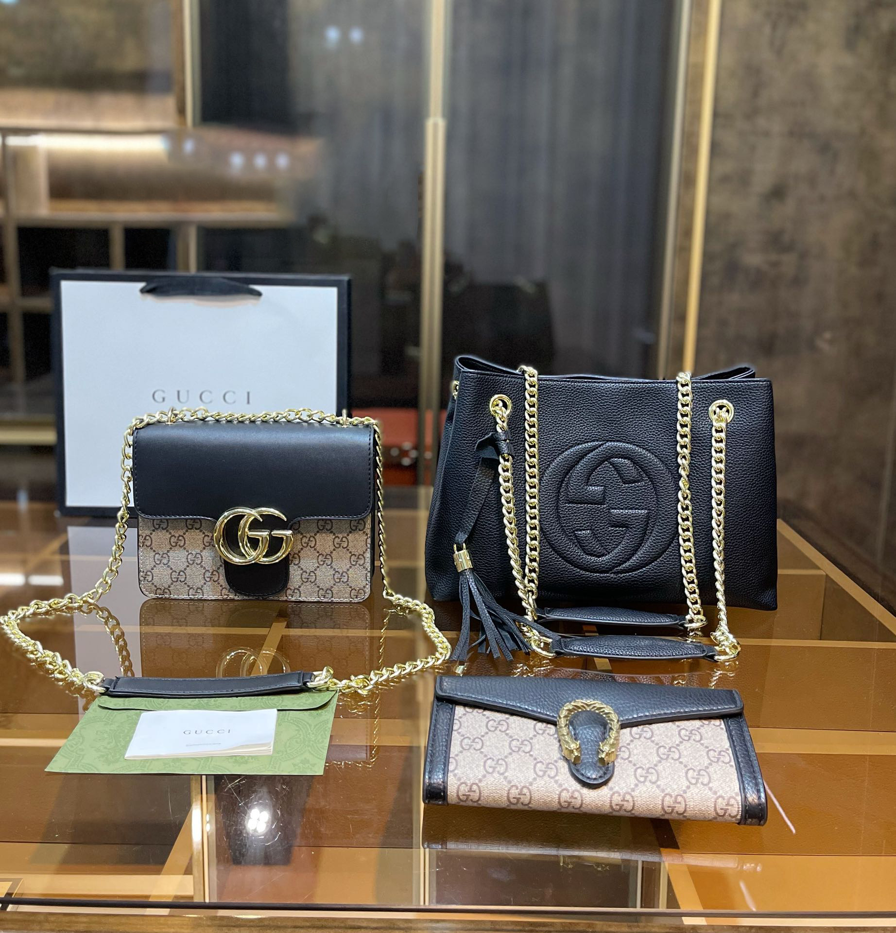 累積売上総額第１位【GUCCI★グッチ】GG3点セット お得-BRAND OFF