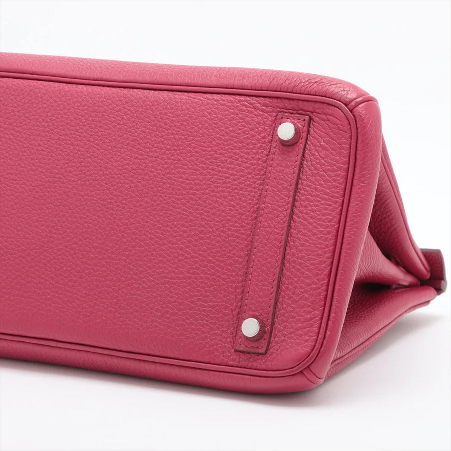 HERMES エルメス バーキン30 トゴ ルビー シルバー金具-BRAND OFF