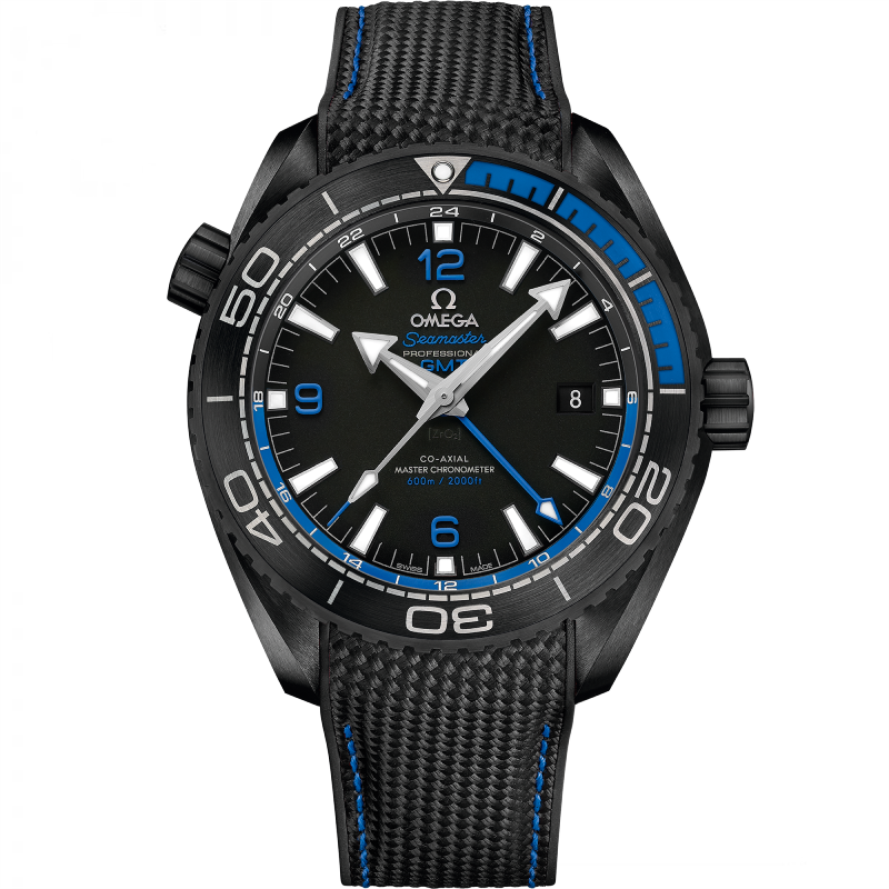 Omega Seamaster Planet Ocean Master Chronometer GMT Deep Black 215.92.46.22.01.002-BRAND OFF