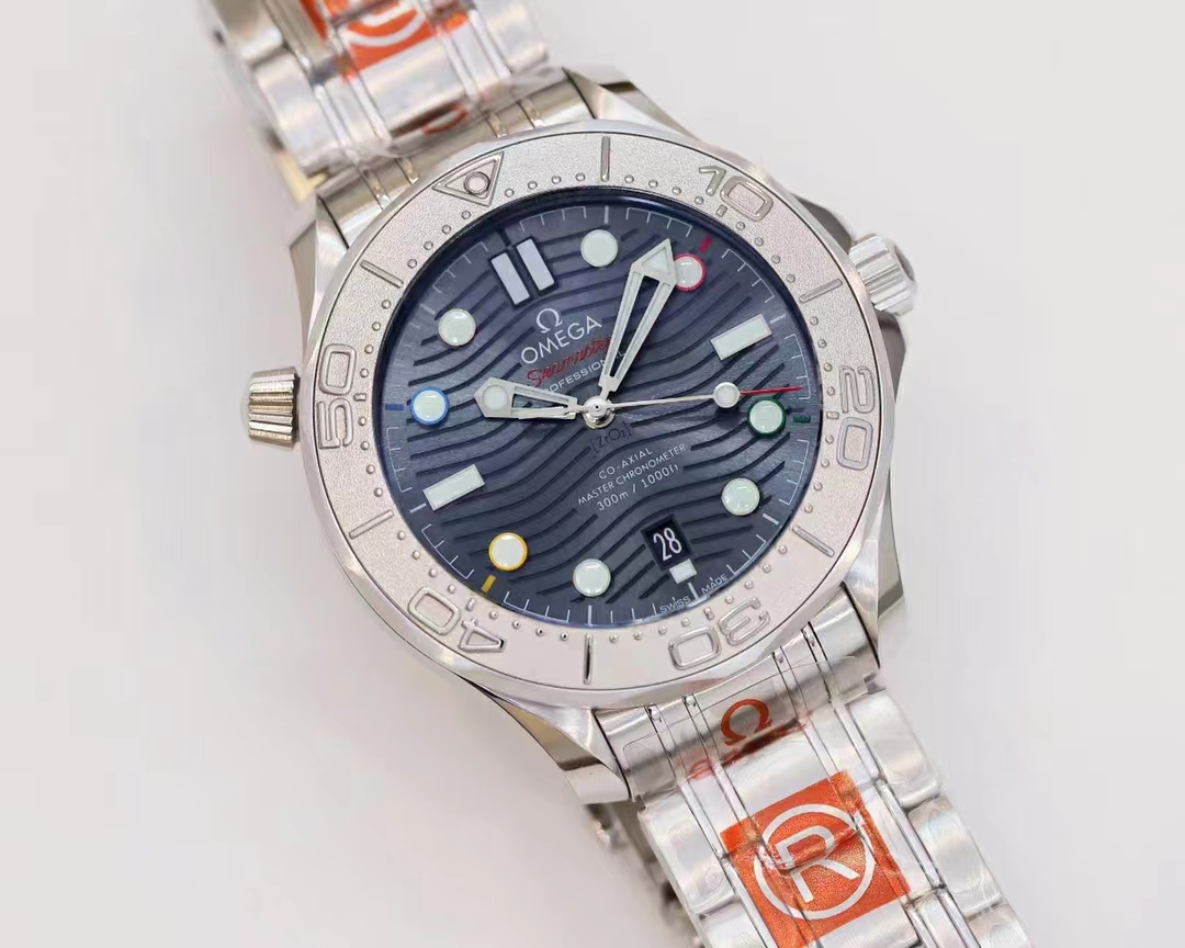 Omega Seamaster Diver 300M Co-Axial Master Chronometer 2022 Beijing Winter Olympics Limited 522.30.42.20.03.001-BRAND OFF