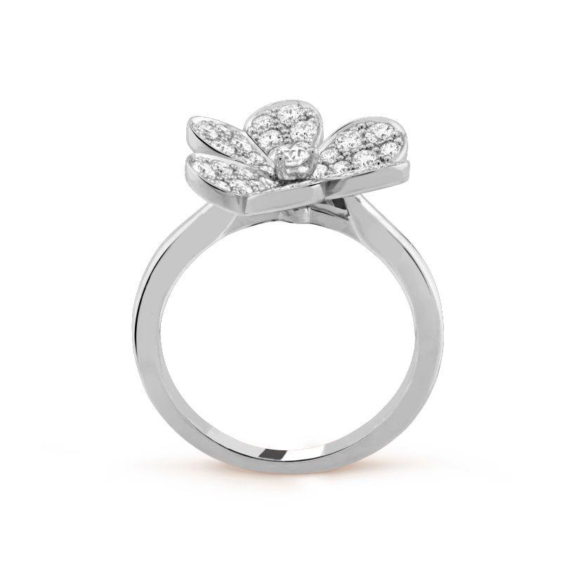 【Vancleef & Arpels】 フリヴォル リング、1フラワー-BRAND OFF