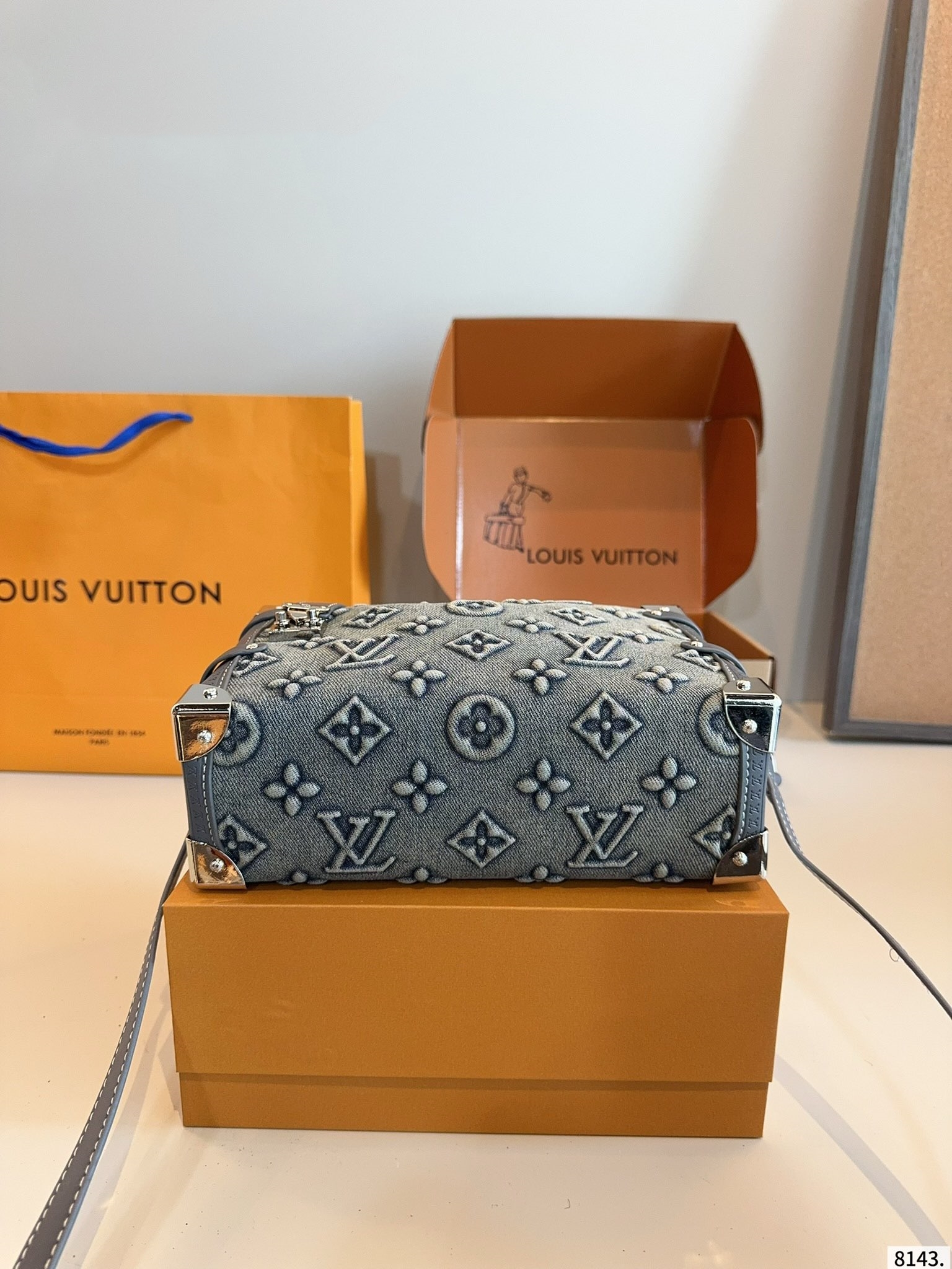 【LOUIS VUITTON旗艦店】ルイヴィトン TRUNK デニングソフトケース-BRAND OFF