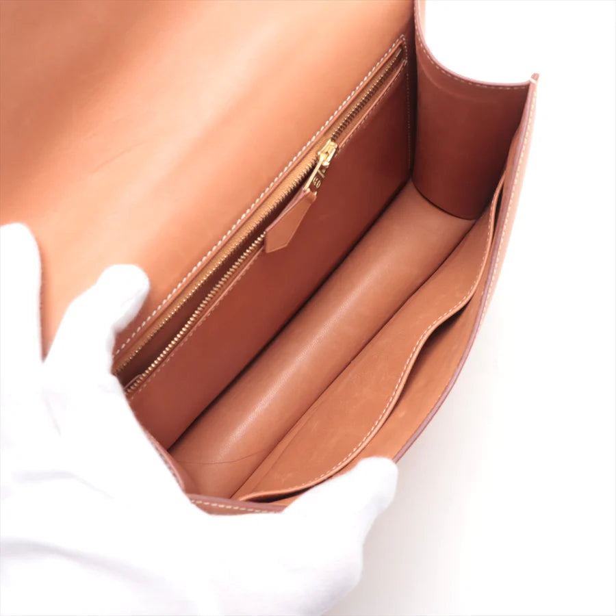 HERMES エルメス コンスタンス24 ヴォーシャモニー ナチュラル ゴールド金具-BRAND OFF