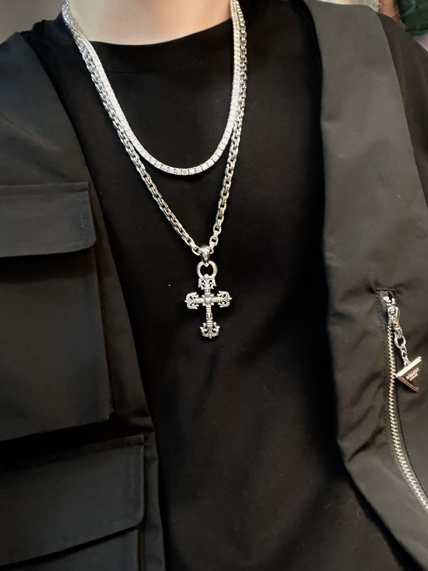 【CHROME HEARTS】ネックレス、新しいネックレス万能シンプルファッションオーナメント-BRAND OFF