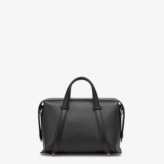 フェンディ ボストン   365 ブラックレザー バッグ-BRAND OFF