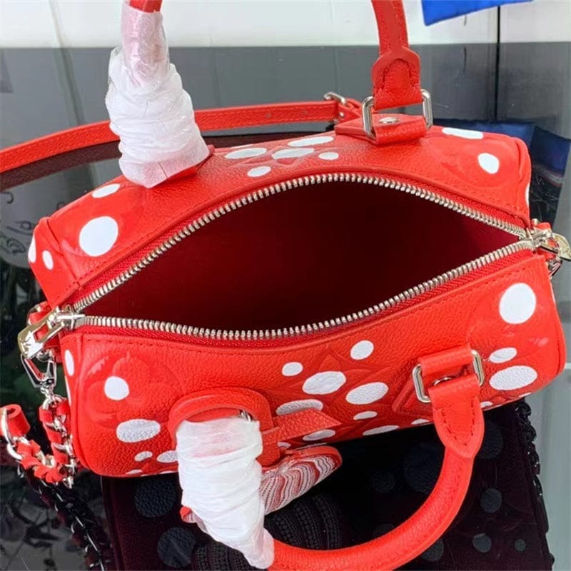 Louis Vuitton 草間彌生コラボ スピーディ・バンドリエール 20 M46411 M46425-BRAND OFF