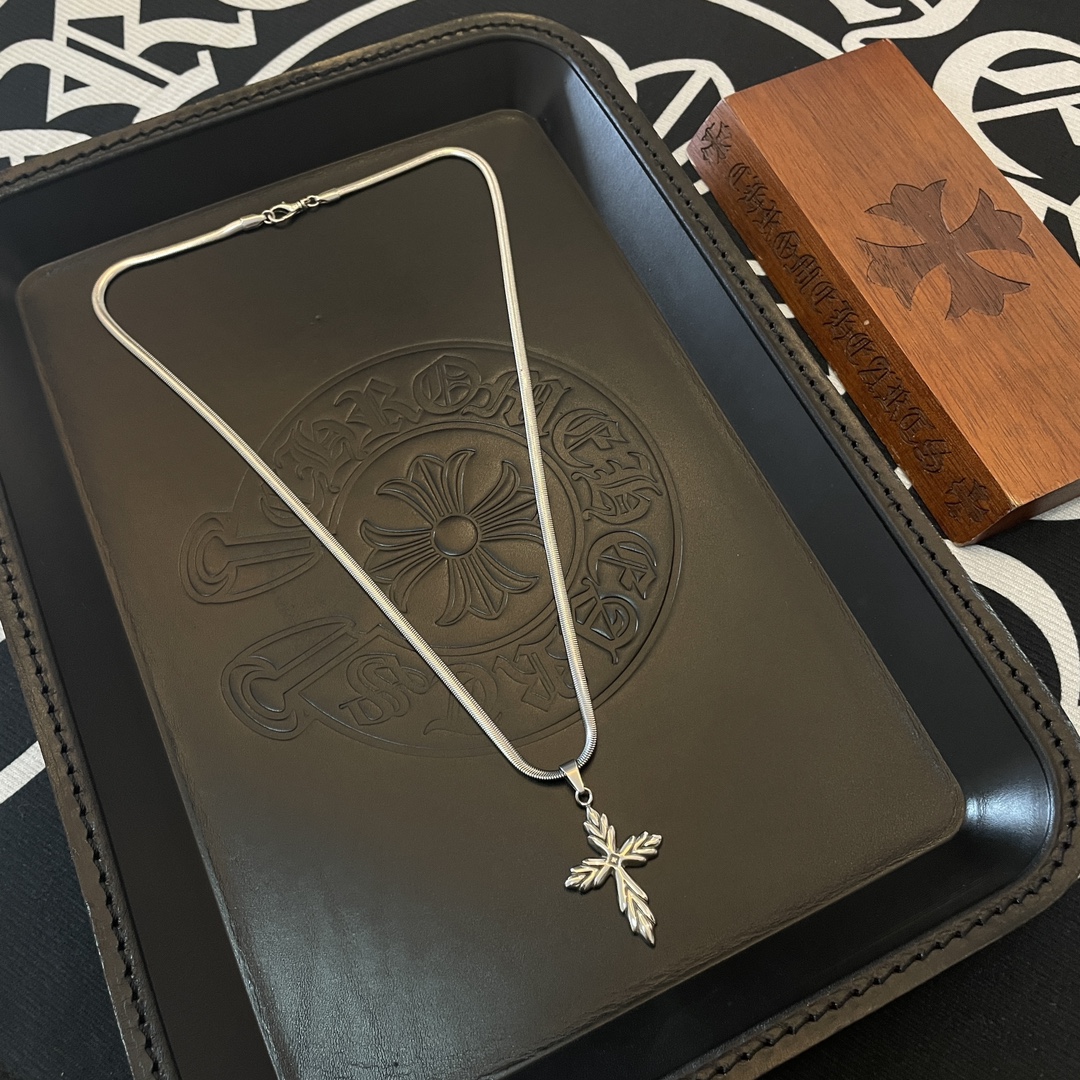 【CHROME HEARTS】ネックレス、新しいネックレス万能シンプルファッションオーナメント-BRAND OFF
