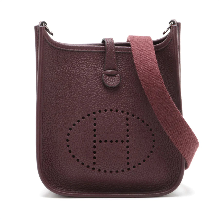 HERMES エルメス エブリンTPM トリヨンクレマンス ボルドー-BRAND OFF