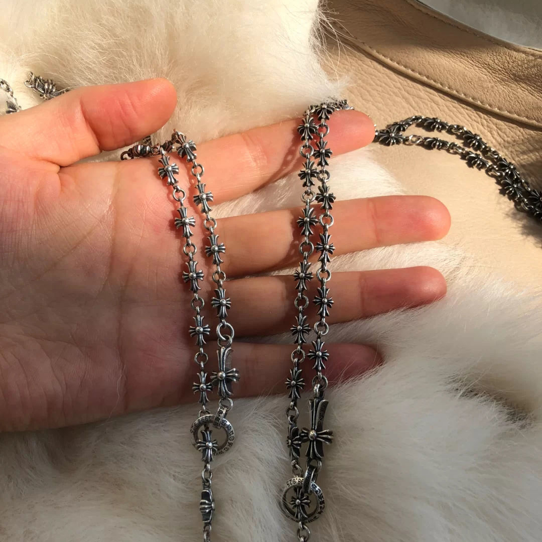 CHROME HEARTS （クロムハーツ） クロス ネックレス 70CM-BRAND OFF