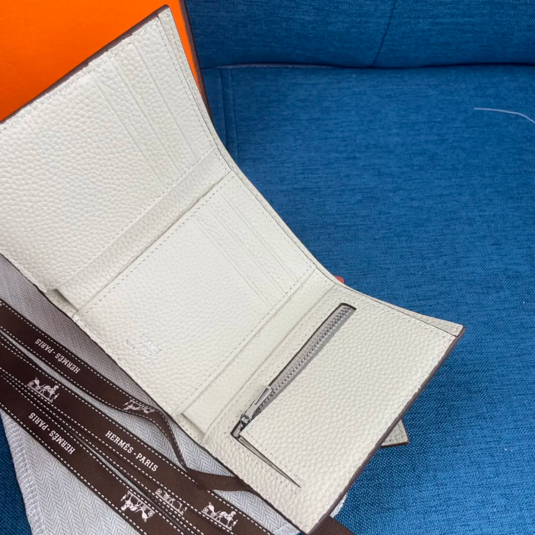 HERMÈS 三つ折り財布 8カラー 10X12CM-BRAND OFF
