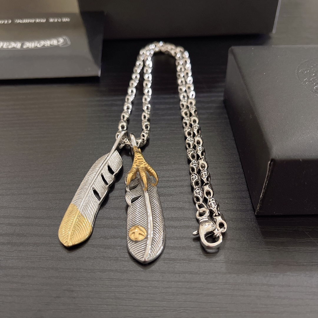 【CHROME HEARTS】ネックレス、新しいネックレス万能シンプルファッションオーナメント-BRAND OFF