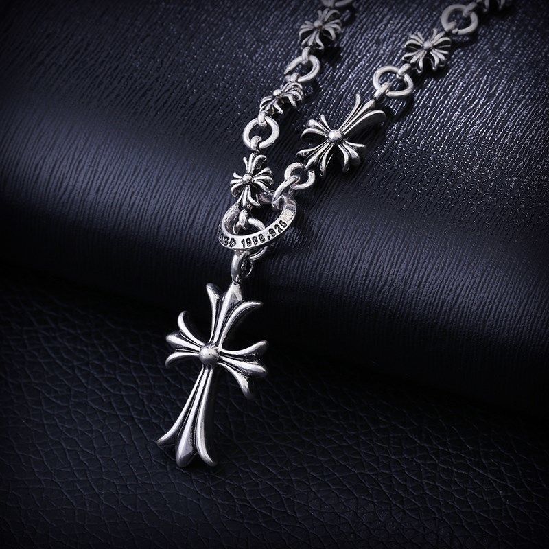 CHROME HEARTS （クロムハーツ） クロス ネックレス 70CM-BRAND OFF