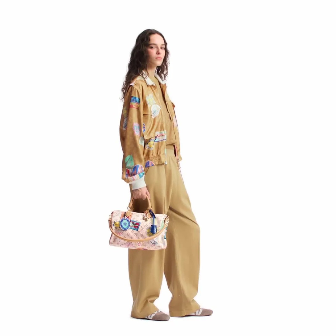LOUIS VUITTON ルイヴィトン SPEEDY SOFT 30 クロスボディバッグ M14587-BRAND OFF