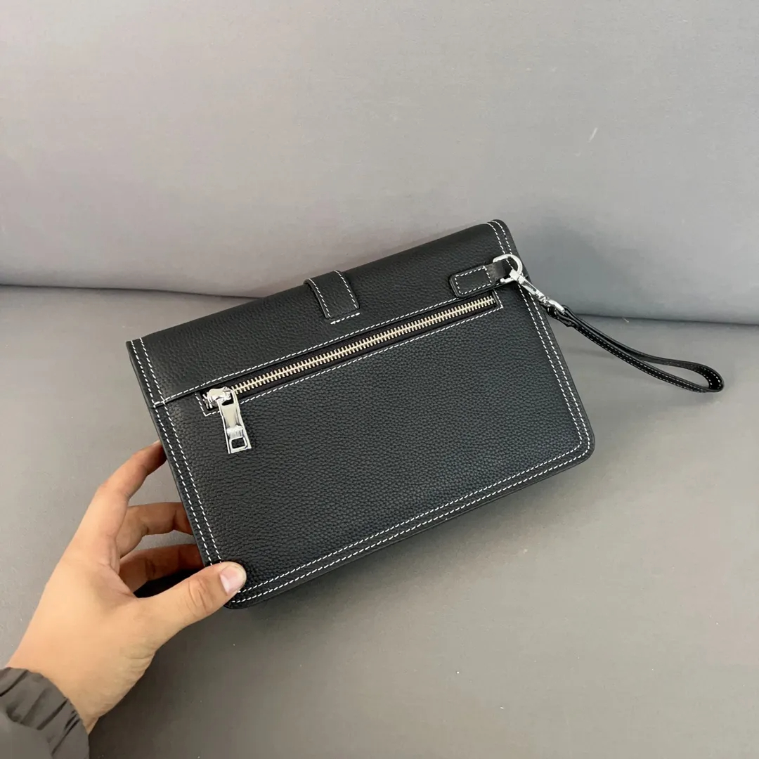 【HERMES 公式旗艦店】エルメス クラッチバッグ 当日出荷 好評に付き再入荷！26*16*4CM-BRAND OFF