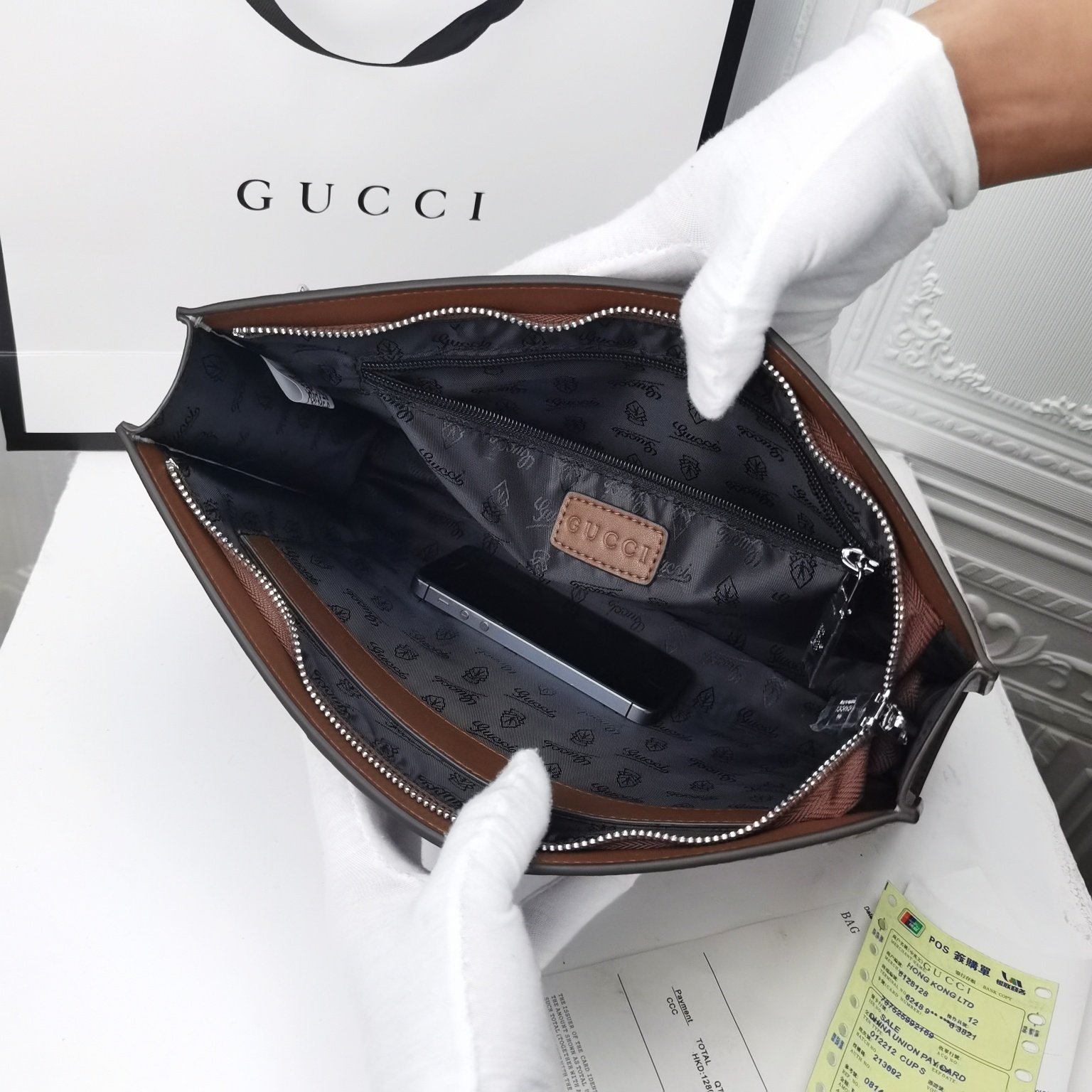 Gucci（グッチ）クラッチバッグ 31.5x24x6cm-BRAND OFF